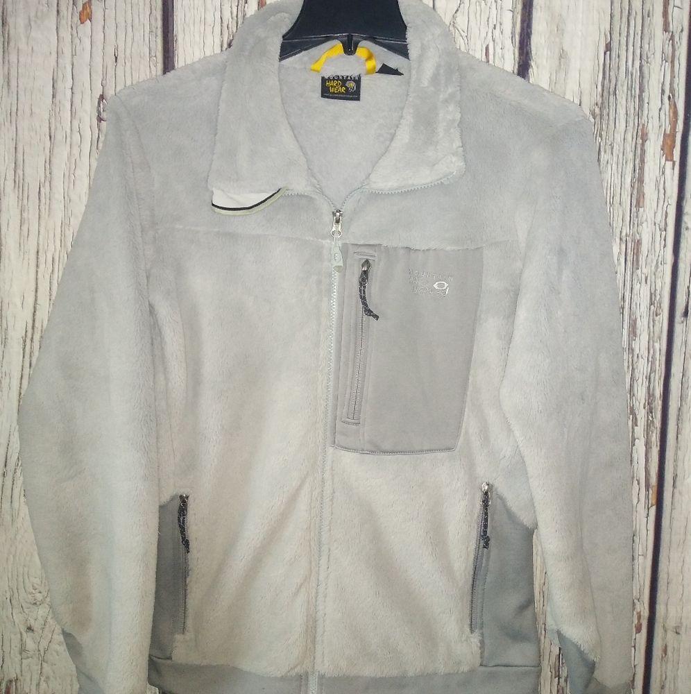 Mountain Hardwear Monkey Fleece Zip Up Polar Tech Jacket (L)